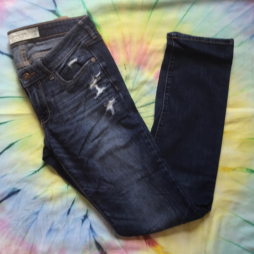 A&F Dark Wash Jeans